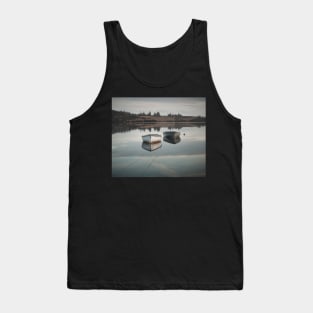 Rowing Boats in the mist Tank Top